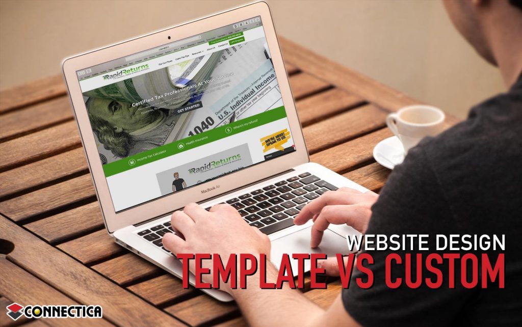 The Differences Between Template And Custom Website Design